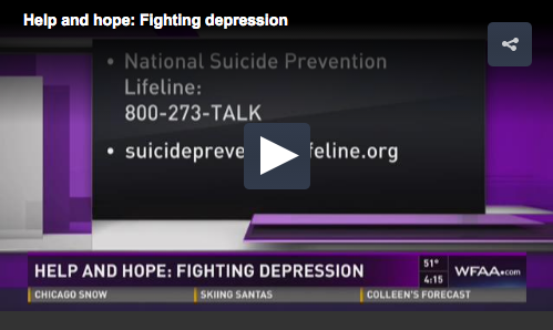 help and hope, fighting depression