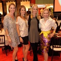 From left to right: Lane Olson, Meredith Grabham, Claire Whilhite, Yvonne Crum