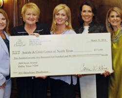 From left to right, Landa Parker, Margie Wright, Susan McSherry, Pam Perella, Caren Kline