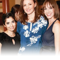 From left to right: Shirin Askari, Kellie Rasberry, Bridget Boggess