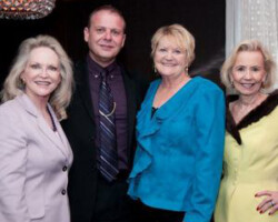 From left to right: Jill Rowlett, Roy Jackson, Margie Wright and Yvonne Crum